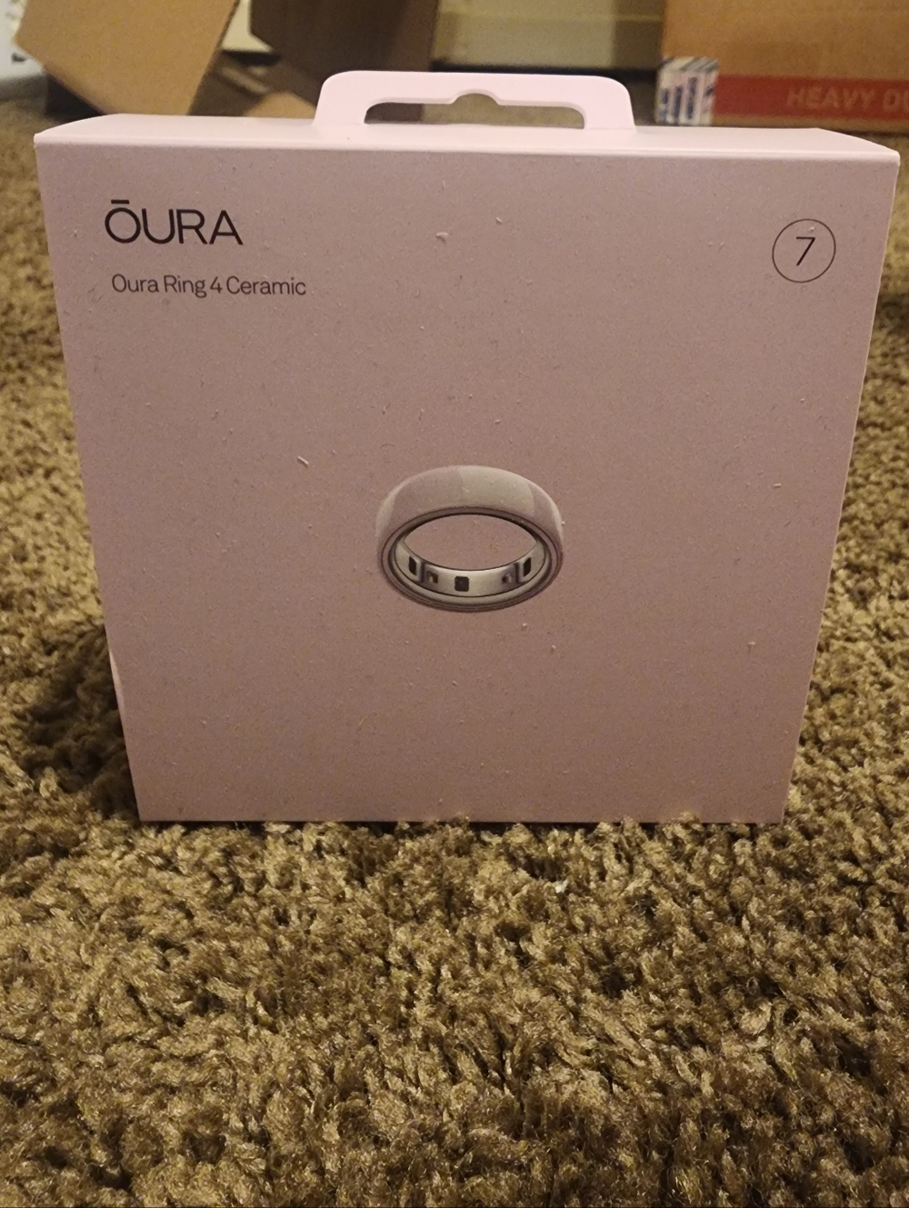 “Oura Ring 4 Size 7 Petal – Sealed, Brand New”